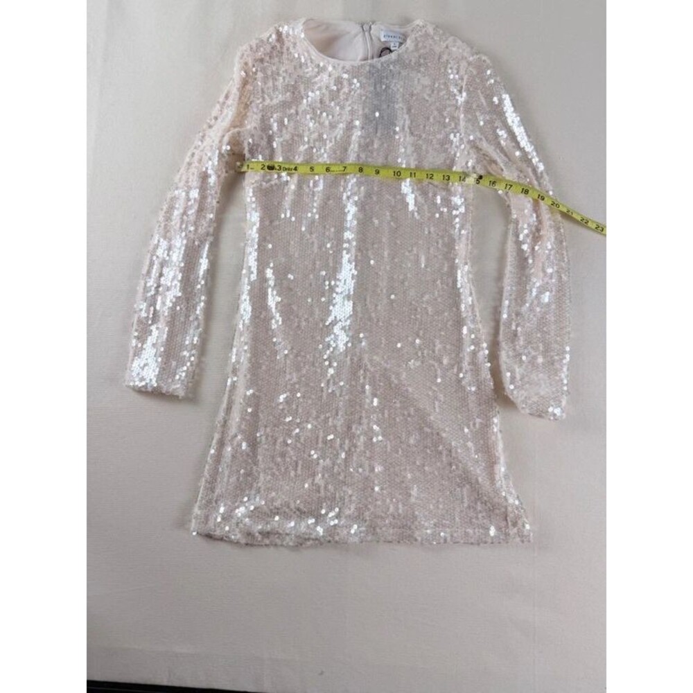 Gianni Bini Ruby Sequin Mini Dress NWT Size Small Champagne - Picture 5 of 14